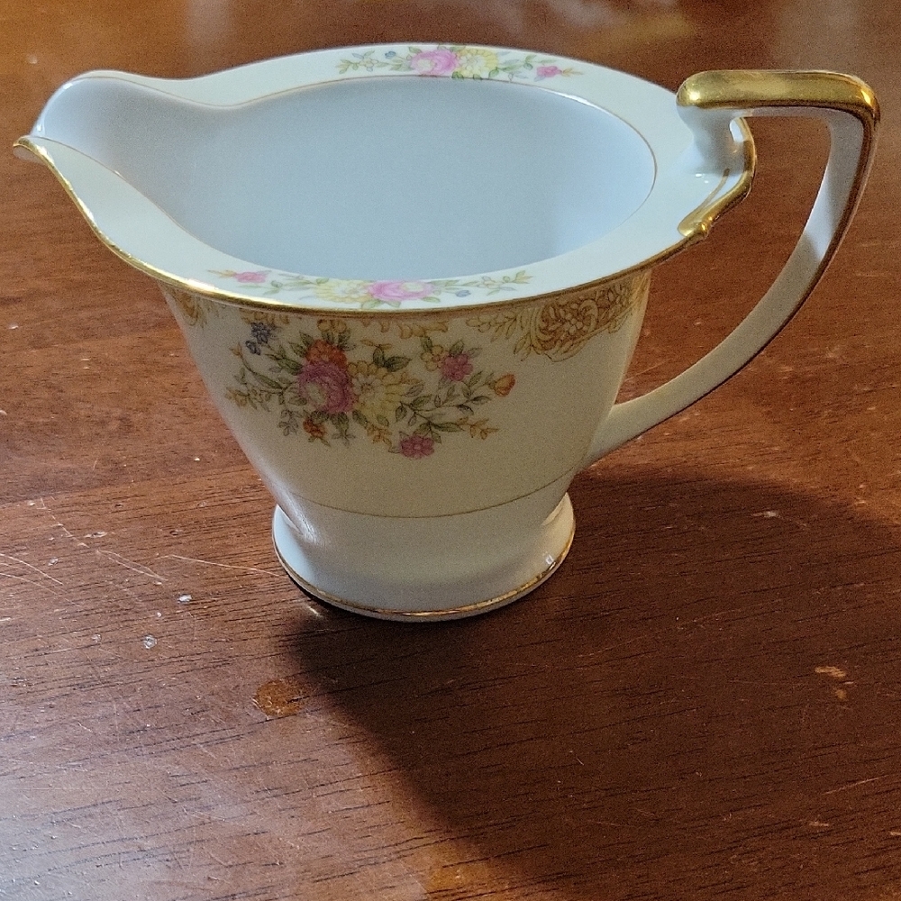 Vintage Noritake Japan Royal Ruby Creamer